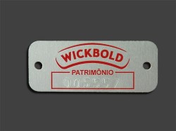 Etiquetas de patrimonio Personalizada