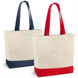 Sacola em Algodão com Bolso Interno