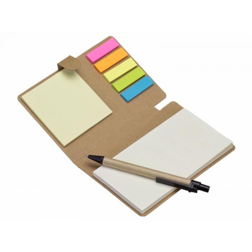 Bloco de Anotações ecológico com post-its Personalizado