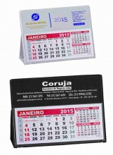 Calendário de mesa com refil
