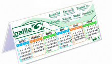 Calendário PVC 19x15 cm Personalizado