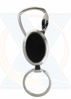 Chaveiro de Metal Espelhado Personalizado