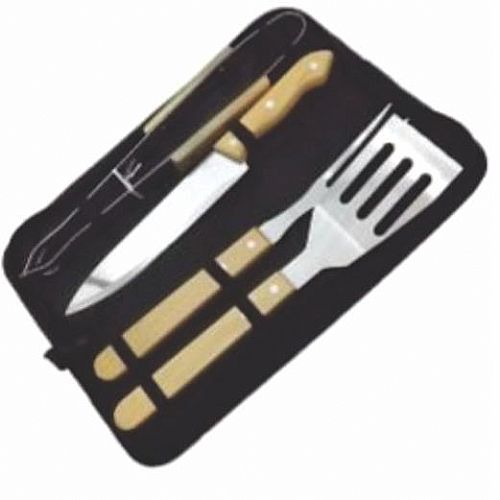 Kit churrasco com 4 peças Personalizada