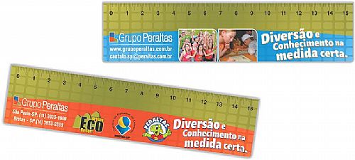 Réguas de 15 cm Personalizada