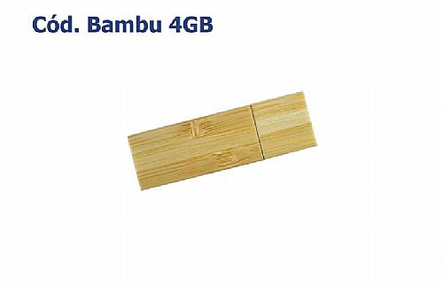 Pen Drive Bambu Personalizado