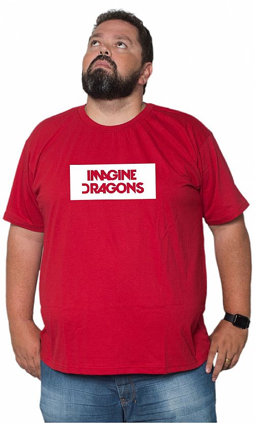 Camiseta Masculina Plus Size Personalizada