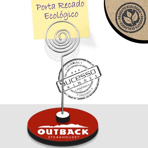 Porta Recado Ecológico Personalizado