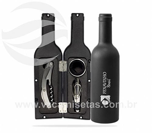 Kit vinho com 3 peças Personalizado