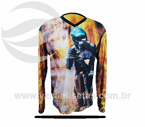 Camisa de Trilha Personalizada
