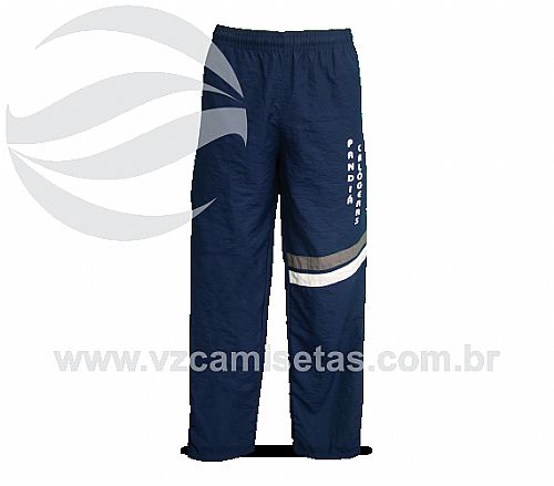 Calça em Tactel com Bolsos Personalizada