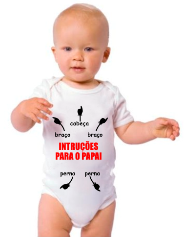 Body infantil Personalizado
