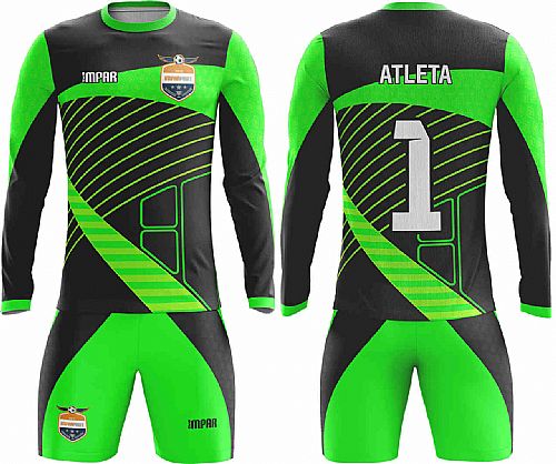 Uniforme de futebol para Goleiro Personalizado