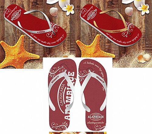Chinelo personalizado