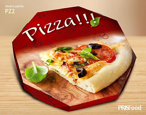 Caixa / Embalagem para Pizza Personalizada