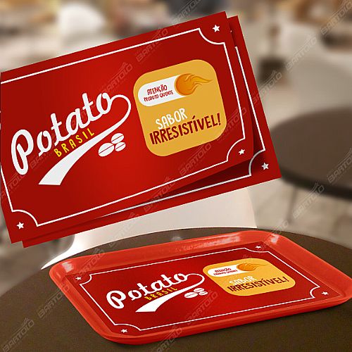 Folha de Bandeja Personalizada