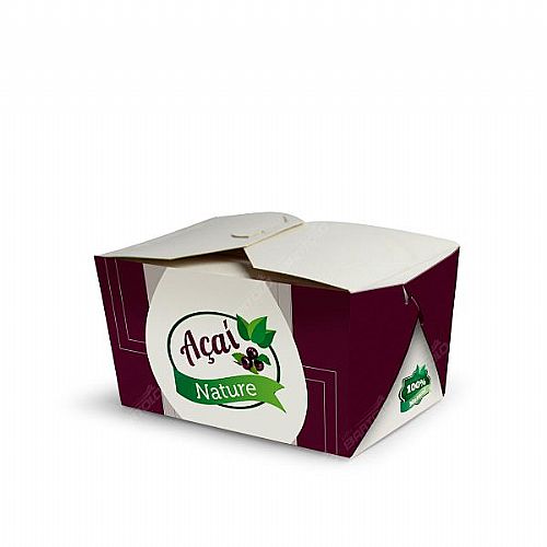 Caixa para delivery de Açai Personalizada