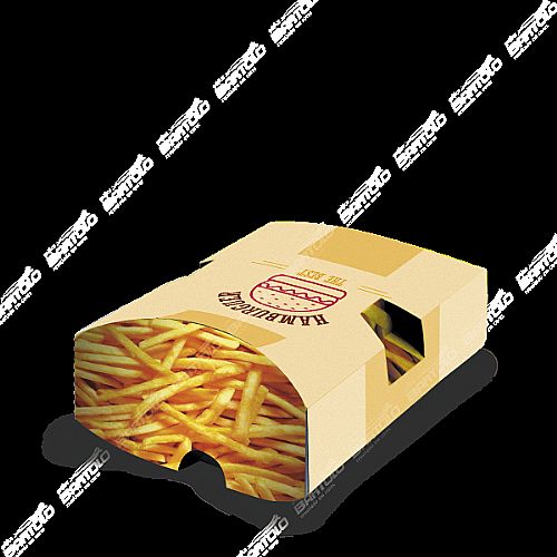 Caixa para Delivery de batata frita Personalizada