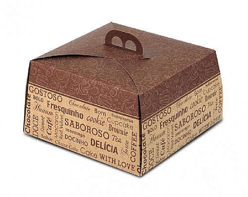 Embalagem para Bolo até 2kg Personalizada