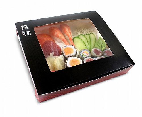 Embalagem Personalizada para sushi e sashimi - Média