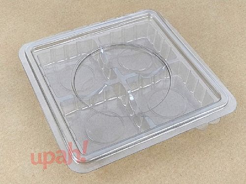 Embalagem Plástica para 4 Brownie