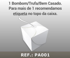 Caixa de bombom Personalizada