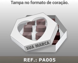 Caixa com tampa Personalizada