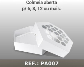 Caixa Colmeia Personalizada