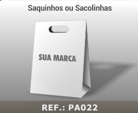 Sacolinha de papel Personalizada