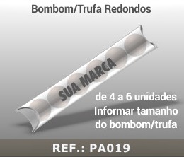 Suporte para bombons/trufa Personalizado