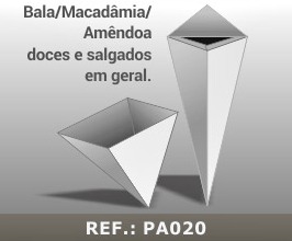 Caixa de Balas/amêndoas/castanha/doces Personalizada