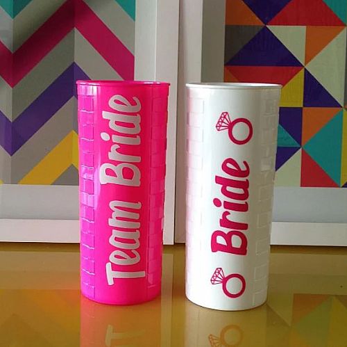 Copo Disco Personalizado para Casamento