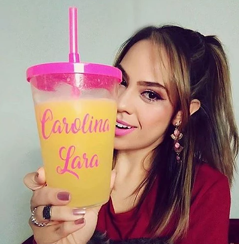 Copo com Tampa e Canudo Personalizado