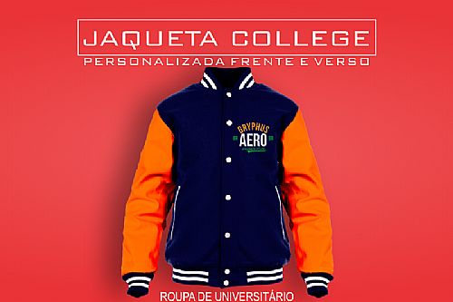 Jaqueta College Personalizada