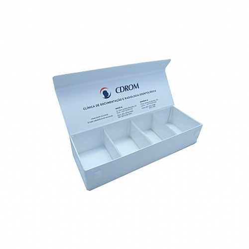 Caixa Para Prótese 04 Lugares Personalizada