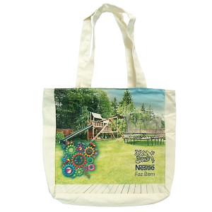 Ecobag A - digital com zíper Personalizada