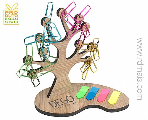 Árvore porta clips Personalizado