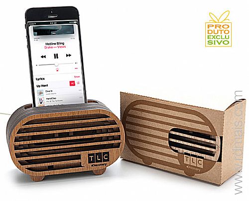 Caixa de som para Celular Personalizada