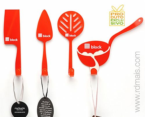 Utensílios de cozinha em Acrílico