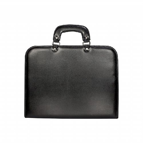 Maleta Executiva com Alça de Mão em Couro Sintético 38x29,5x7cm