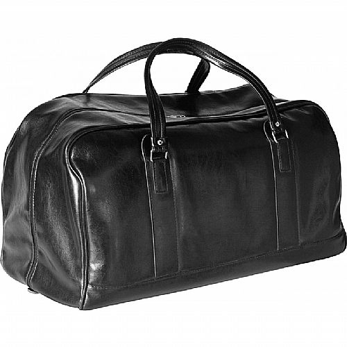 Bolsa De Viagem Grande em Couro Sintético 54x25x29cm
