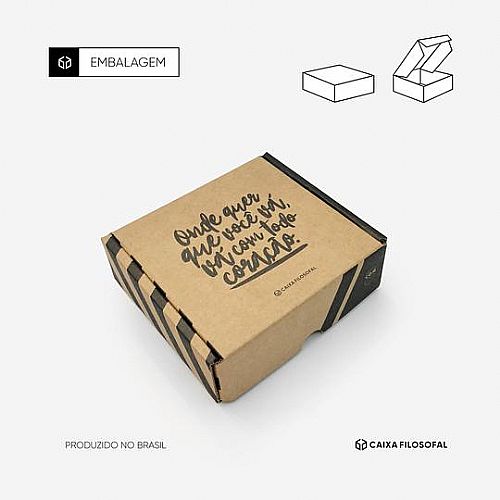 Frase para INSPIRAR e MOTIVAR + Foto personalizada - Duo Box Classic — foto 3