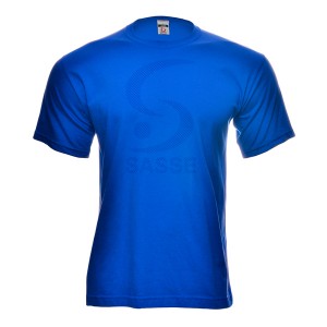 Camisa 100% Algodão Azul