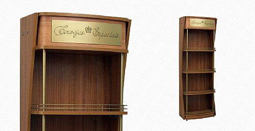 Armário Display para cervejas personalizado