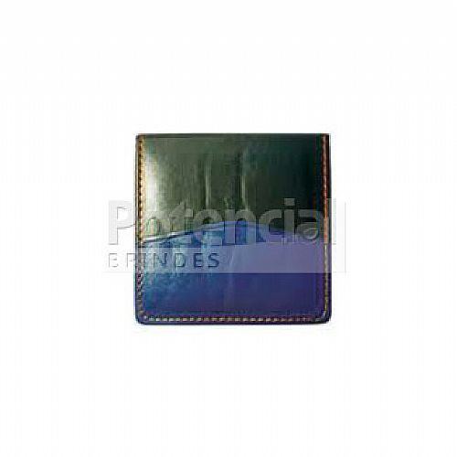 Bloco de anotações personalizado. Disponível nas cores azul, preto e marrom