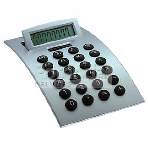 Calculadora de plástico personalizada, simples e elegante.