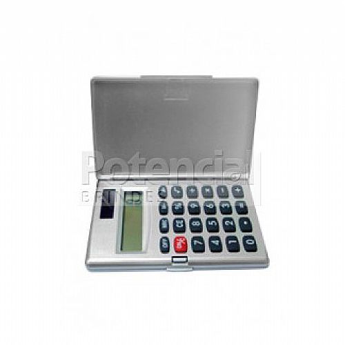 Calculadora de plástico prata personalizada