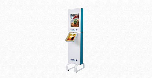 Totem com LCD personalizado