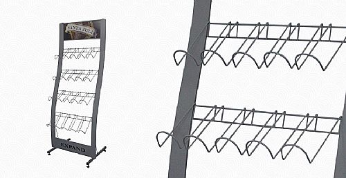 Display para vinho personalizado