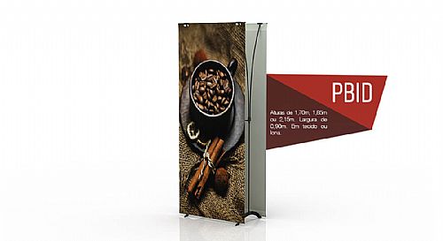 Porta Banner Portátil Duplo