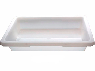 Bandeja para açougue 7,5 litros personalizada.